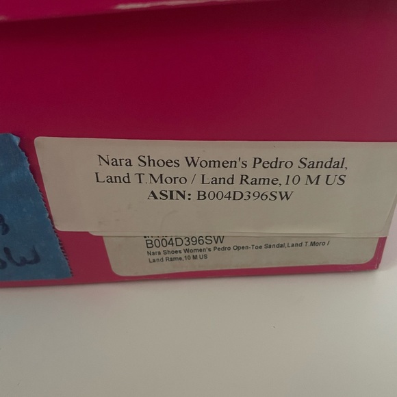 Nara Shoes Pedro Land T Moro Woven Flower Slip On Sandal New In Box - Picture 5 of 6